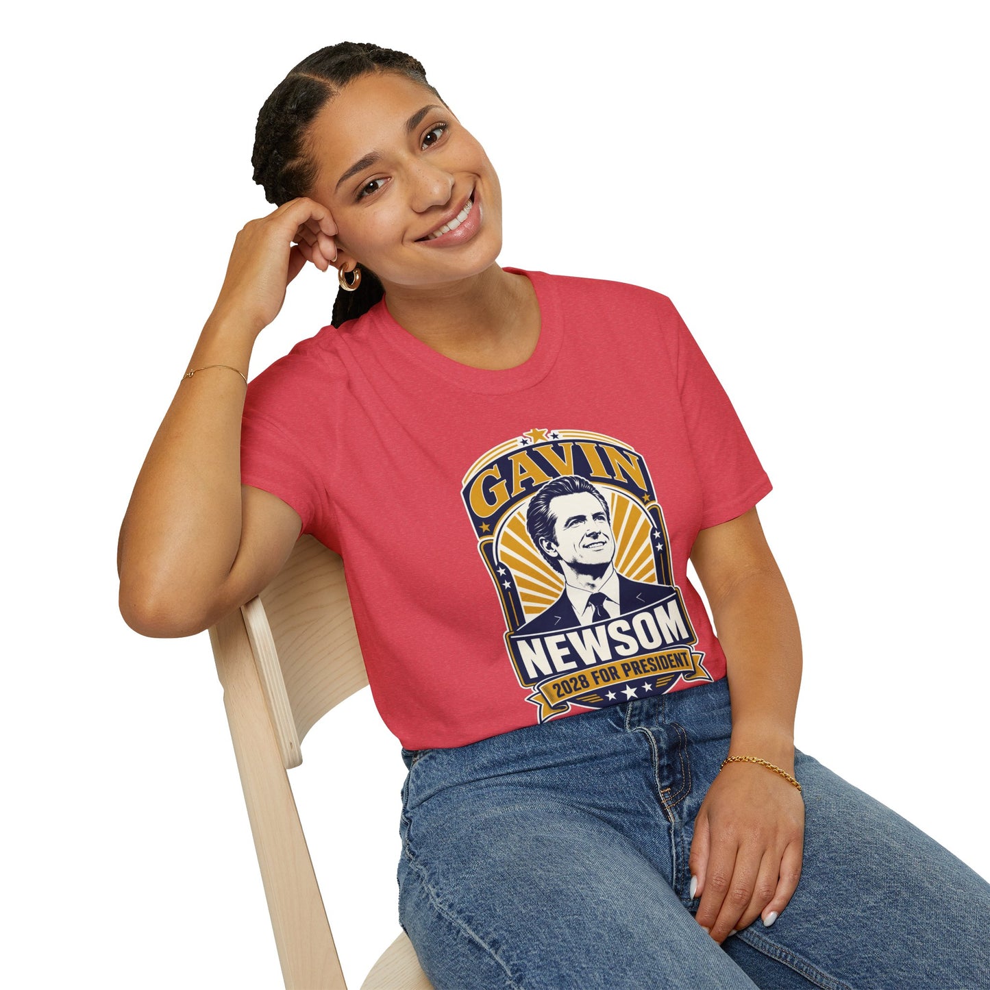 Gavin Newsom 2028 For President T-Shirt
