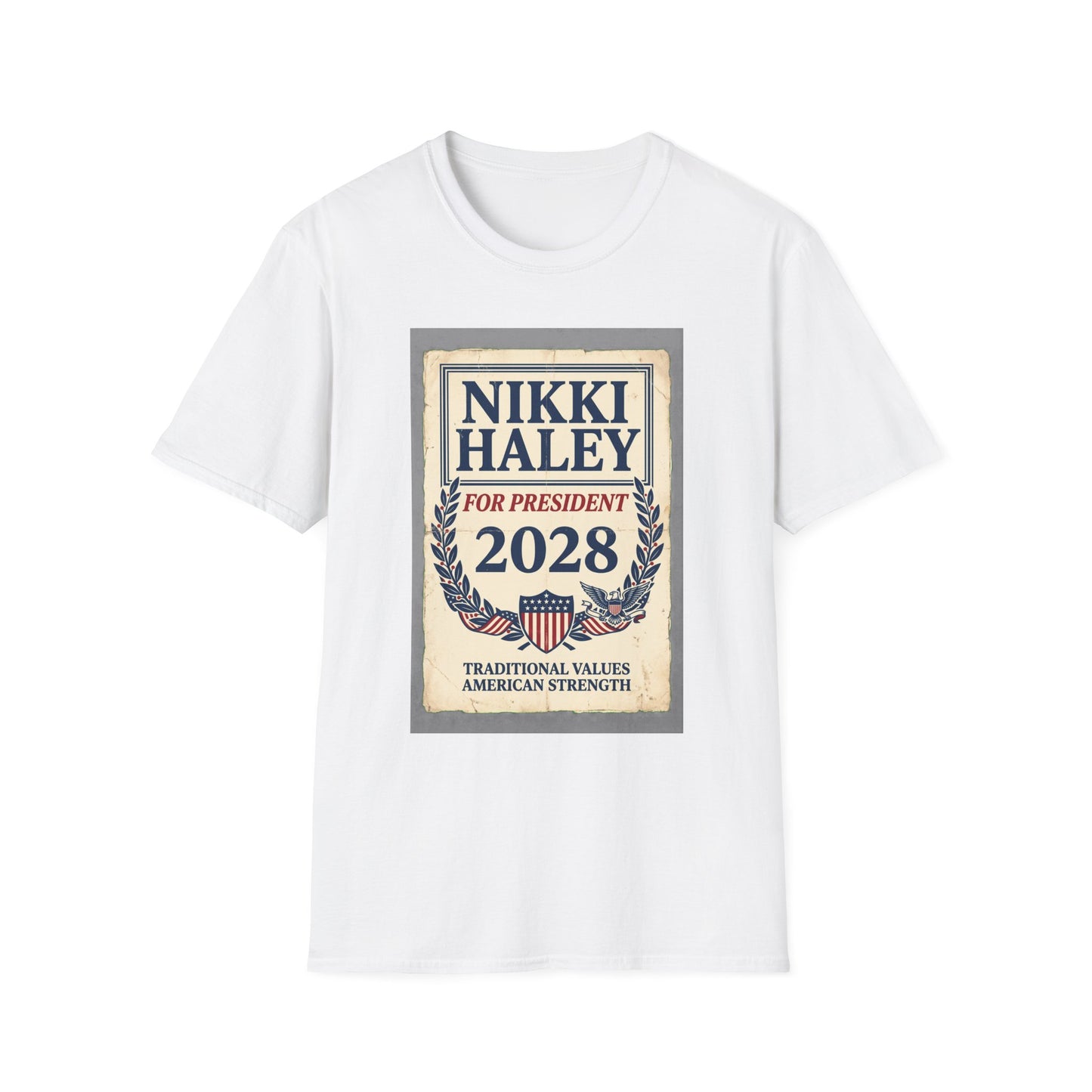 Nikki Haley 2028 For President Vintage T-Shirt