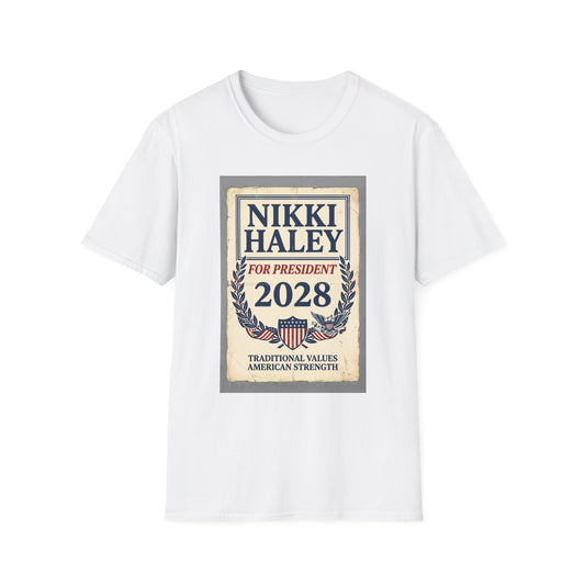 Nikki Haley 2028 For President Vintage T-Shirt