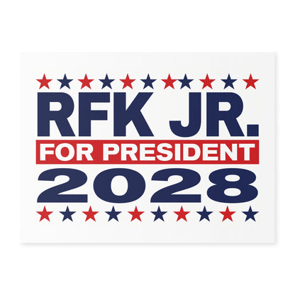 Robert Kennedy JR - RFK Jr Presidential Campaign Yard Sign w/Stake
