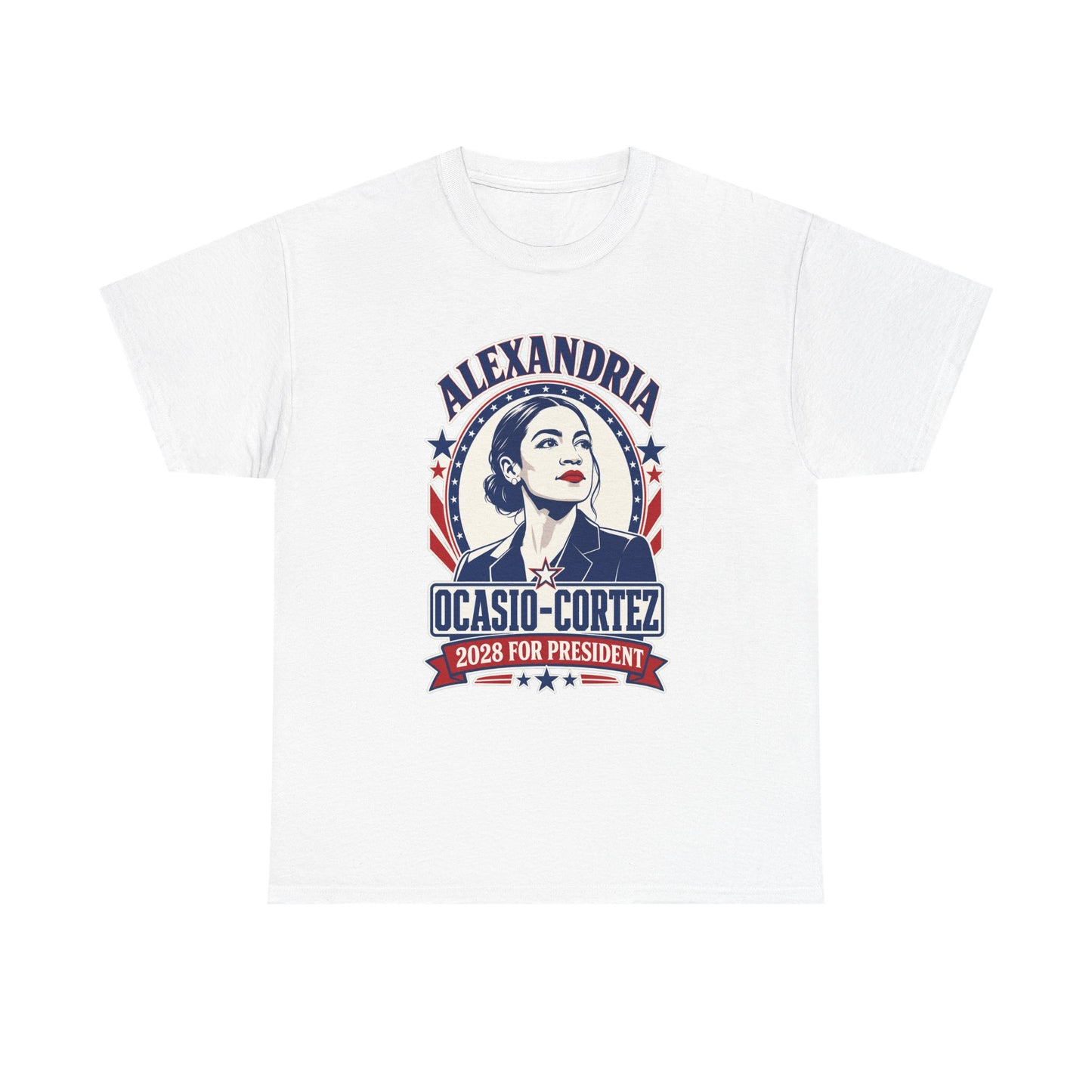 Alexandria Ocasio-Cortez for President 2028 AOC T-Shirt