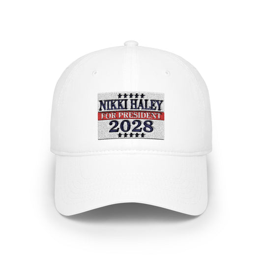 Nikki Haley 2028 Embroidered Baseball Hat