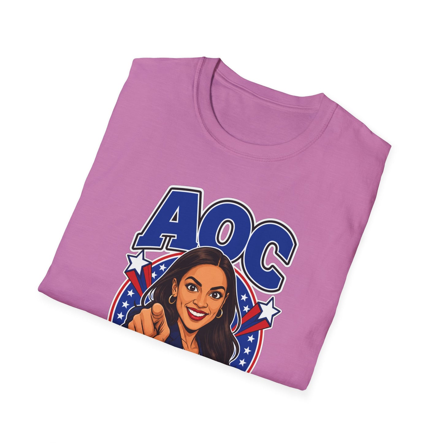 Alexandria Ocasio-Cortez 2028 AOC For President Campaign T-Shirt