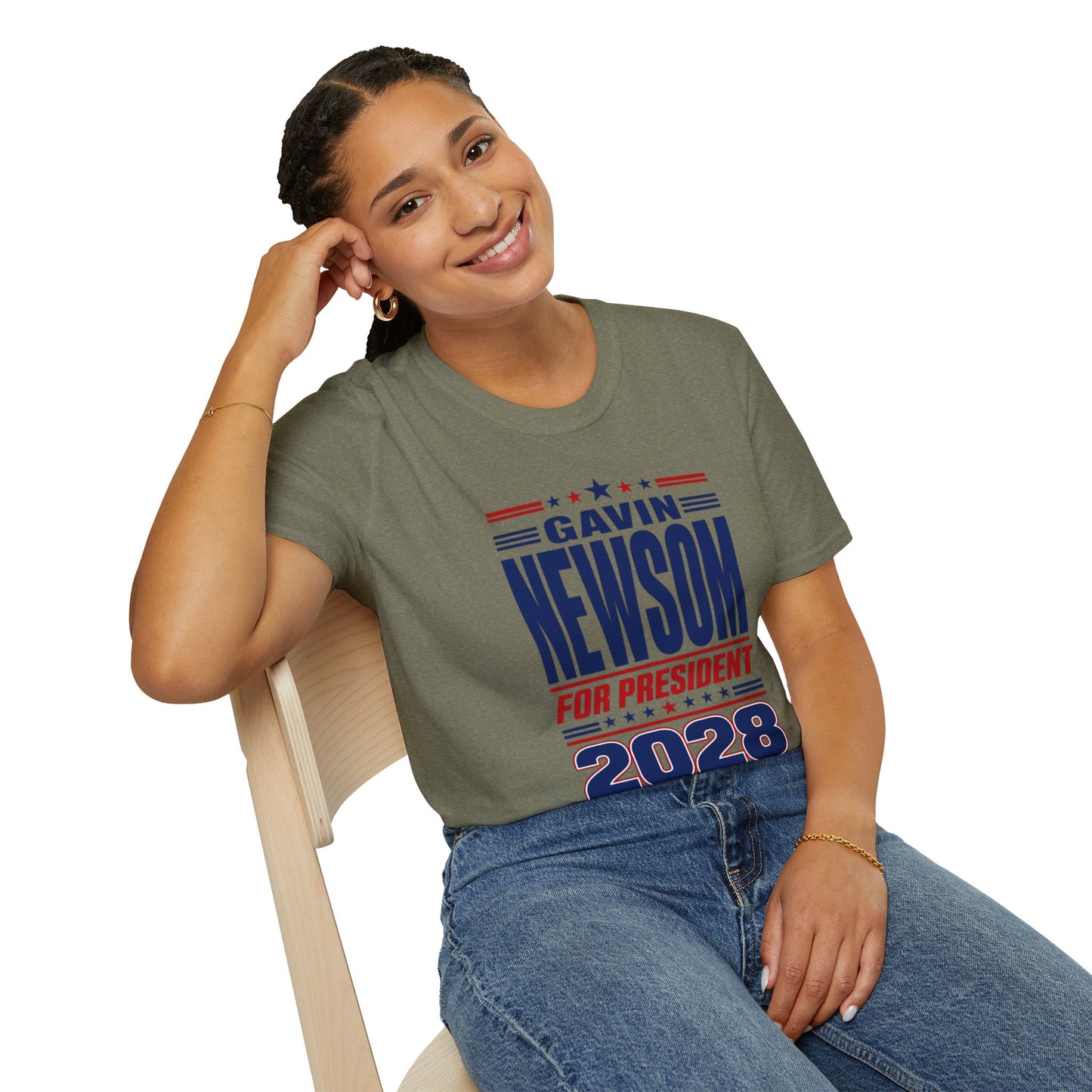 Gavin Newsom For President 2028 T-Shirt