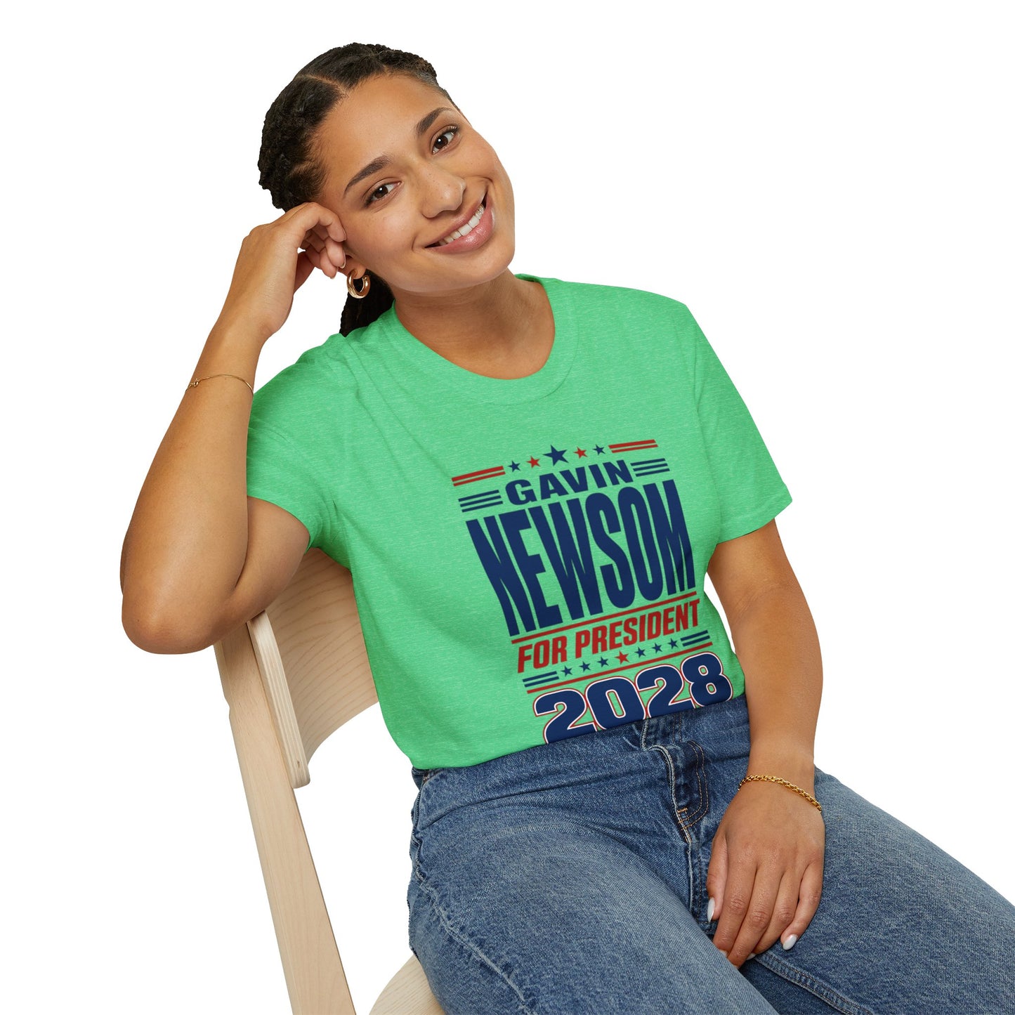 Gavin Newsom For President 2028 T-Shirt