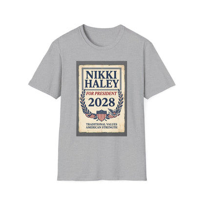 Nikki Haley 2028 For President Vintage T-Shirt