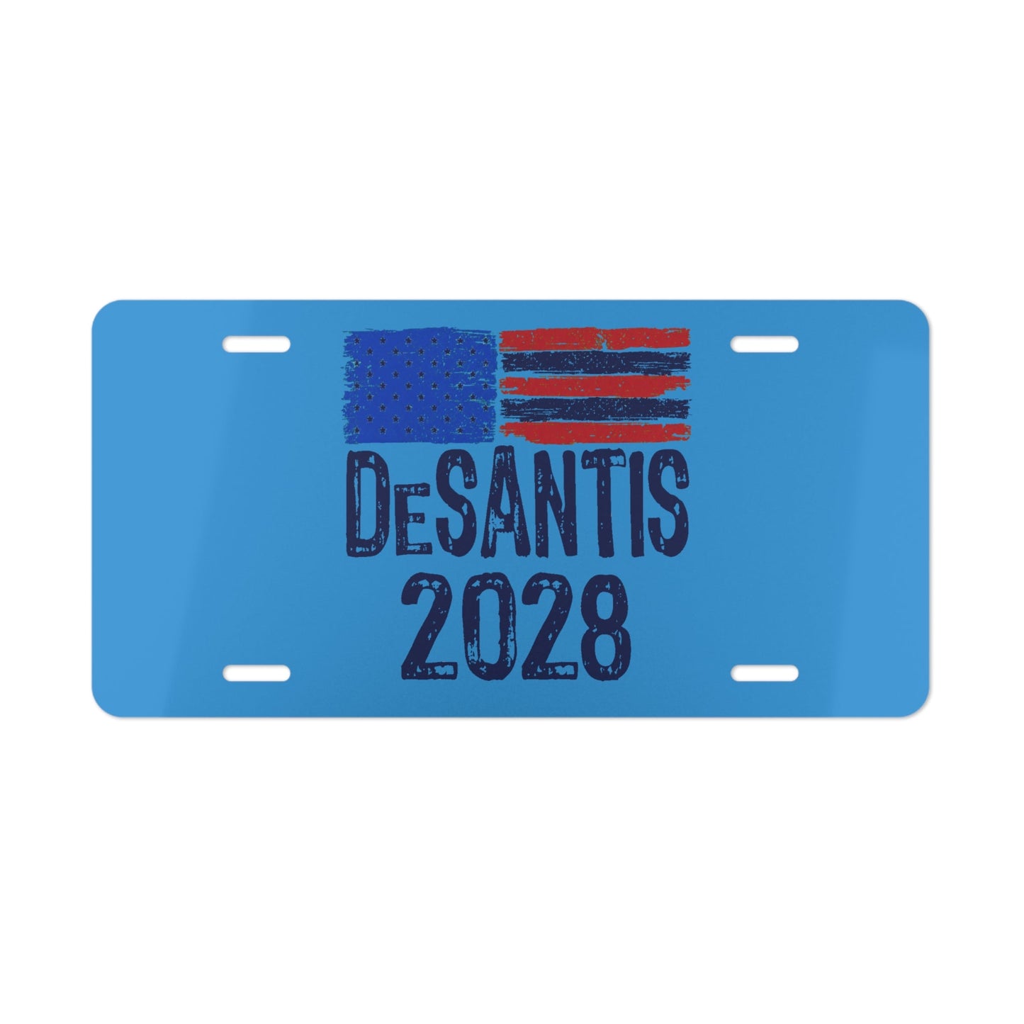 DeSantis 2028 Aluminum License Plate - Vanity Plate