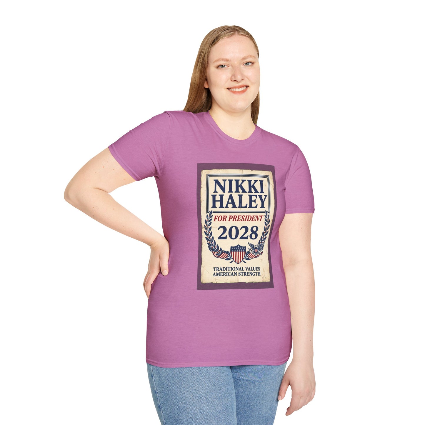 Nikki Haley 2028 For President Vintage T-Shirt