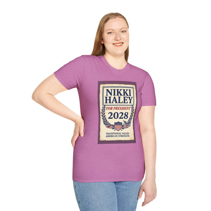 Nikki Haley 2028 For President Vintage T-Shirt
