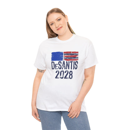 DeSantis 2028 Vintage Flag T-Shirt