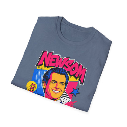 Gavin 2028 For President Pop Art Campaign T-Shirt