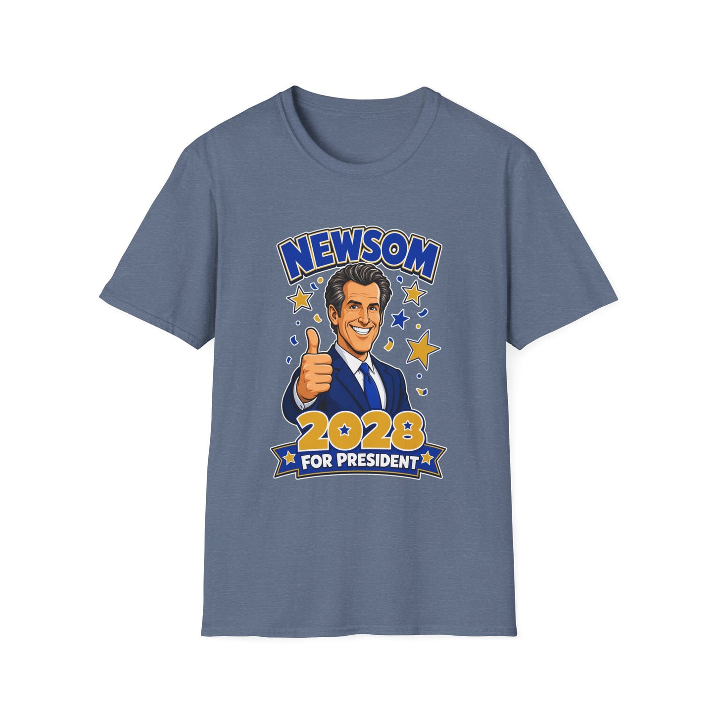 Newsom 2028 For President T-Shirt