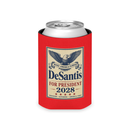 DeSantis For President 2028 Can Cooler Koozie