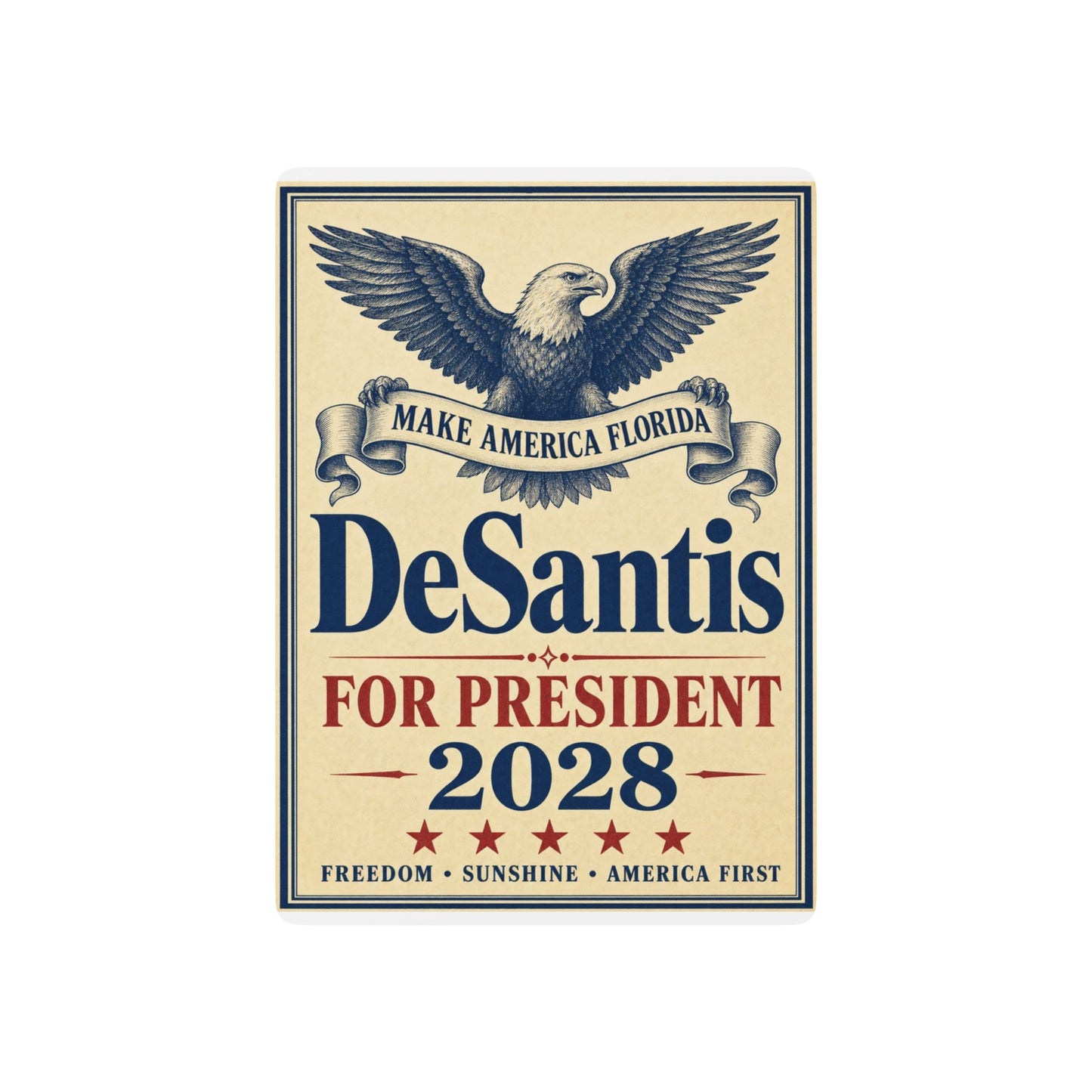DeSantis 2028 Poker Playing Cards – Political Campaign Card Deck