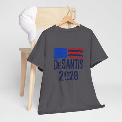 DeSantis 2028 Vintage Flag T-Shirt