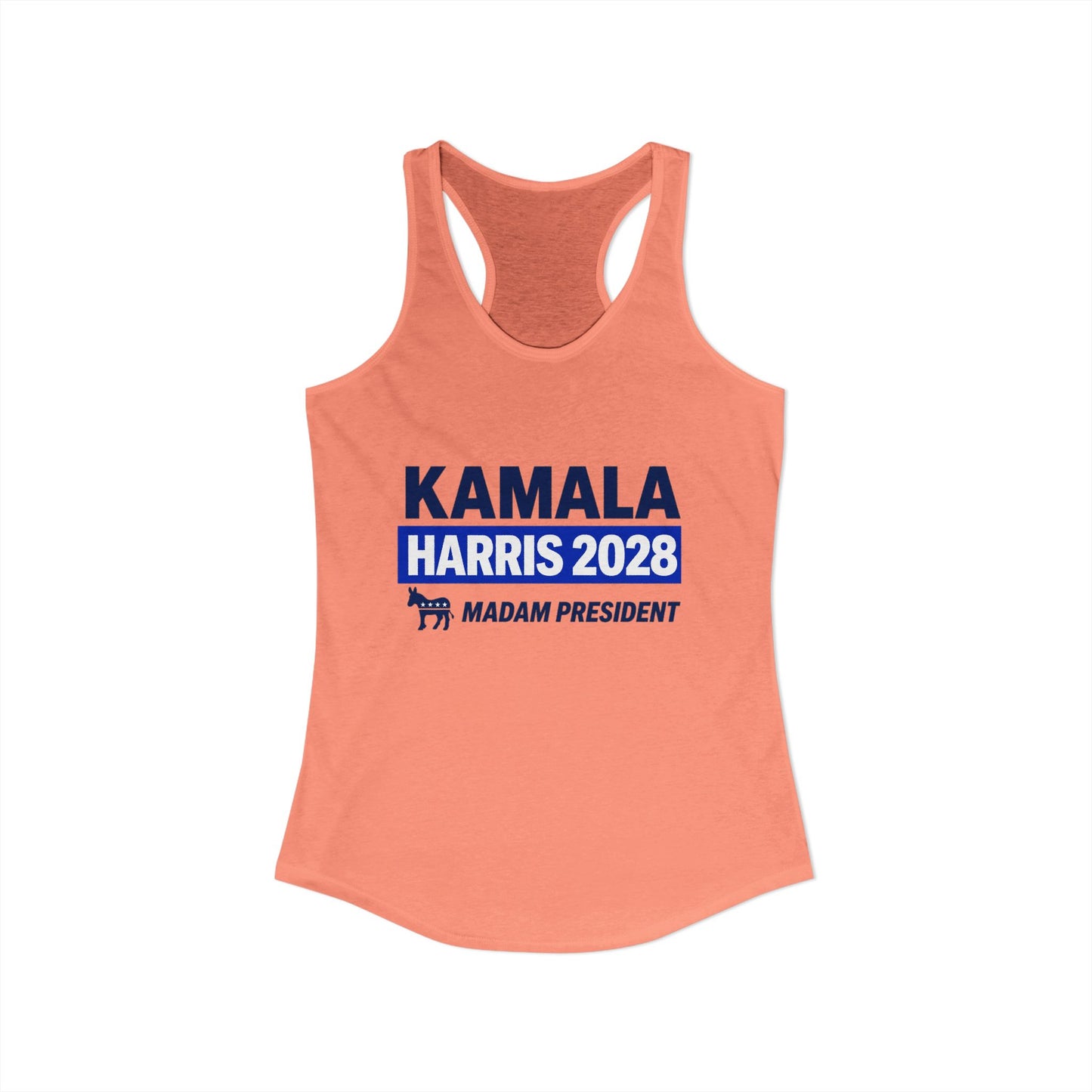 Kamala Harris 2028 Racerback Tank for Women