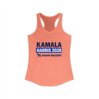 Kamala Harris 2028 Racerback Tank for Women
