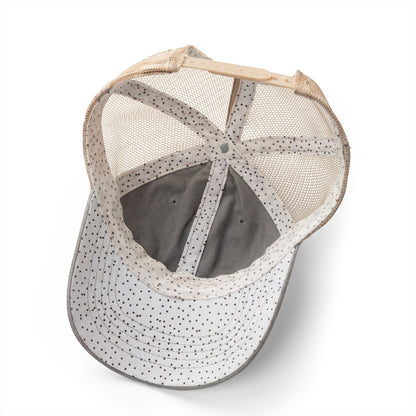 Kamala Harris 2028 Women's Ponytail Washed Mesh Hat