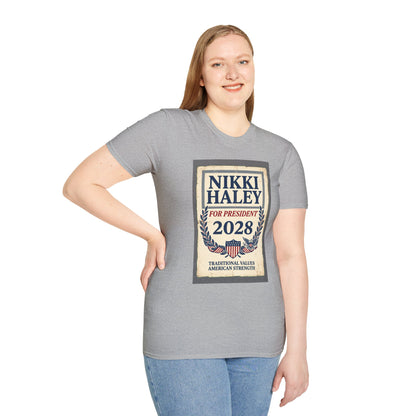 Nikki Haley 2028 For President Vintage T-Shirt