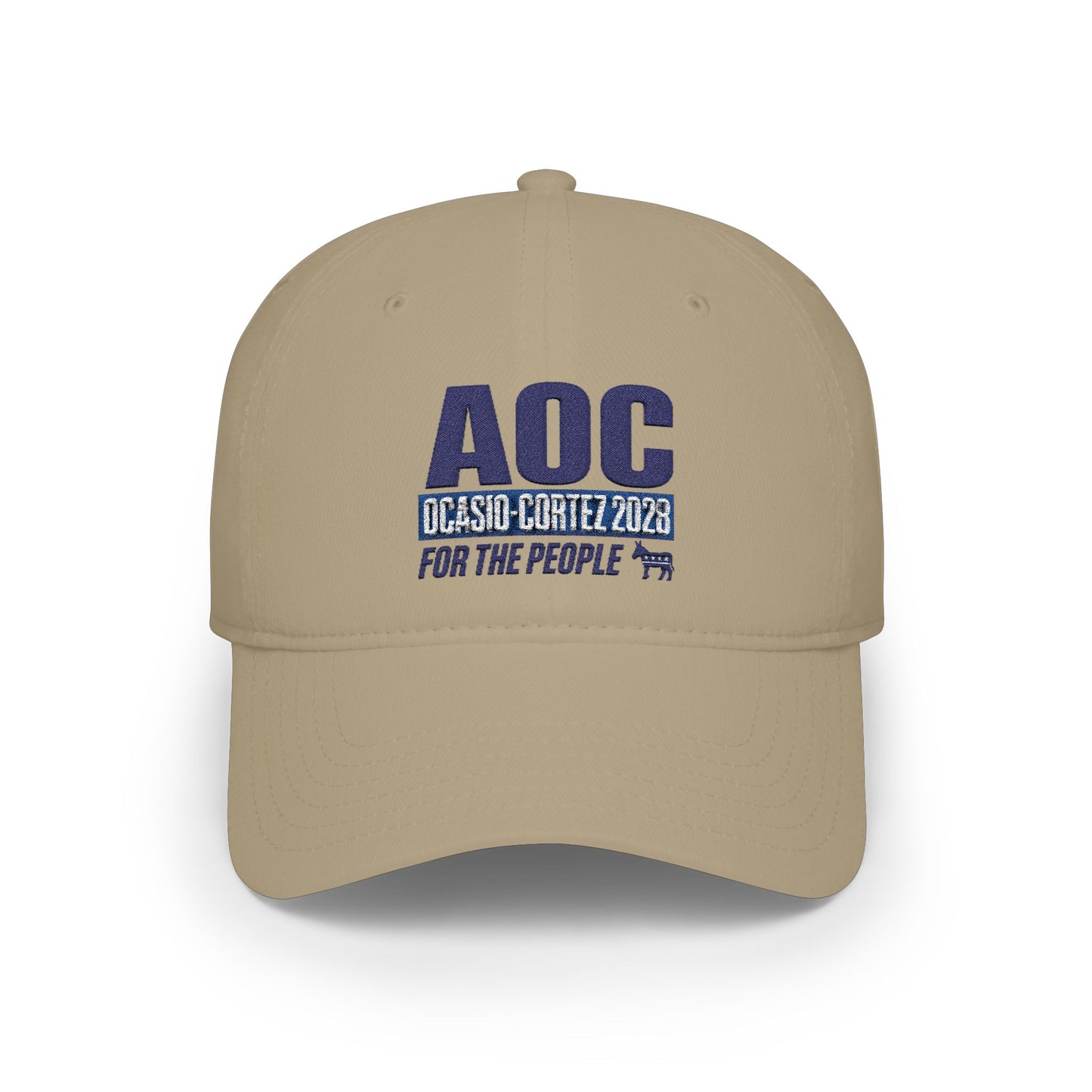 AOC 'For The People' Alexandria Ocasio-Cortez Embroidered Baseball Hat