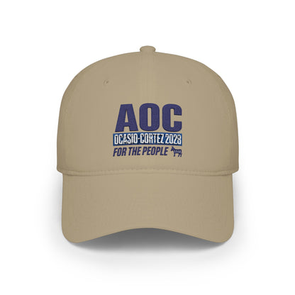 AOC 'For The People' Alexandria Ocasio-Cortez Embroidered Baseball Hat