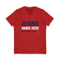 JD Vance 2028 Campaign V-Neck T-Shirt — Make America Great Republican Tee