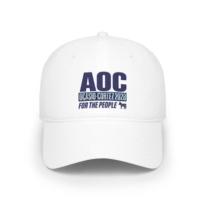 AOC 'For The People' Alexandria Ocasio-Cortez Embroidered Baseball Hat
