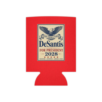 DeSantis For President 2028 Can Cooler Koozie