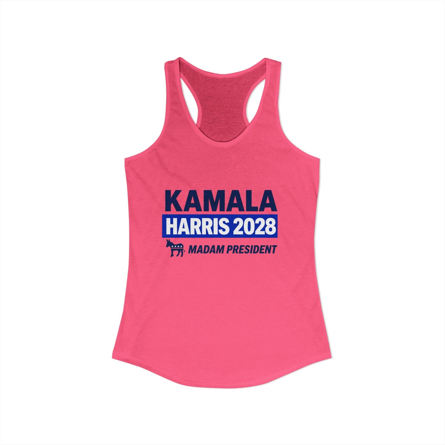 Kamala Harris 2028 Racerback Tank for Women