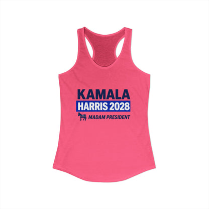 Kamala Harris 2028 Racerback Tank for Women