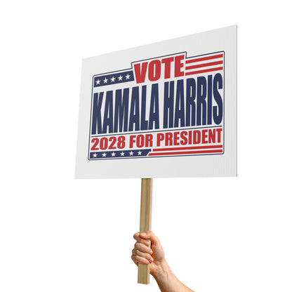 Kamala Harris 2028 For President Political Rally Sign