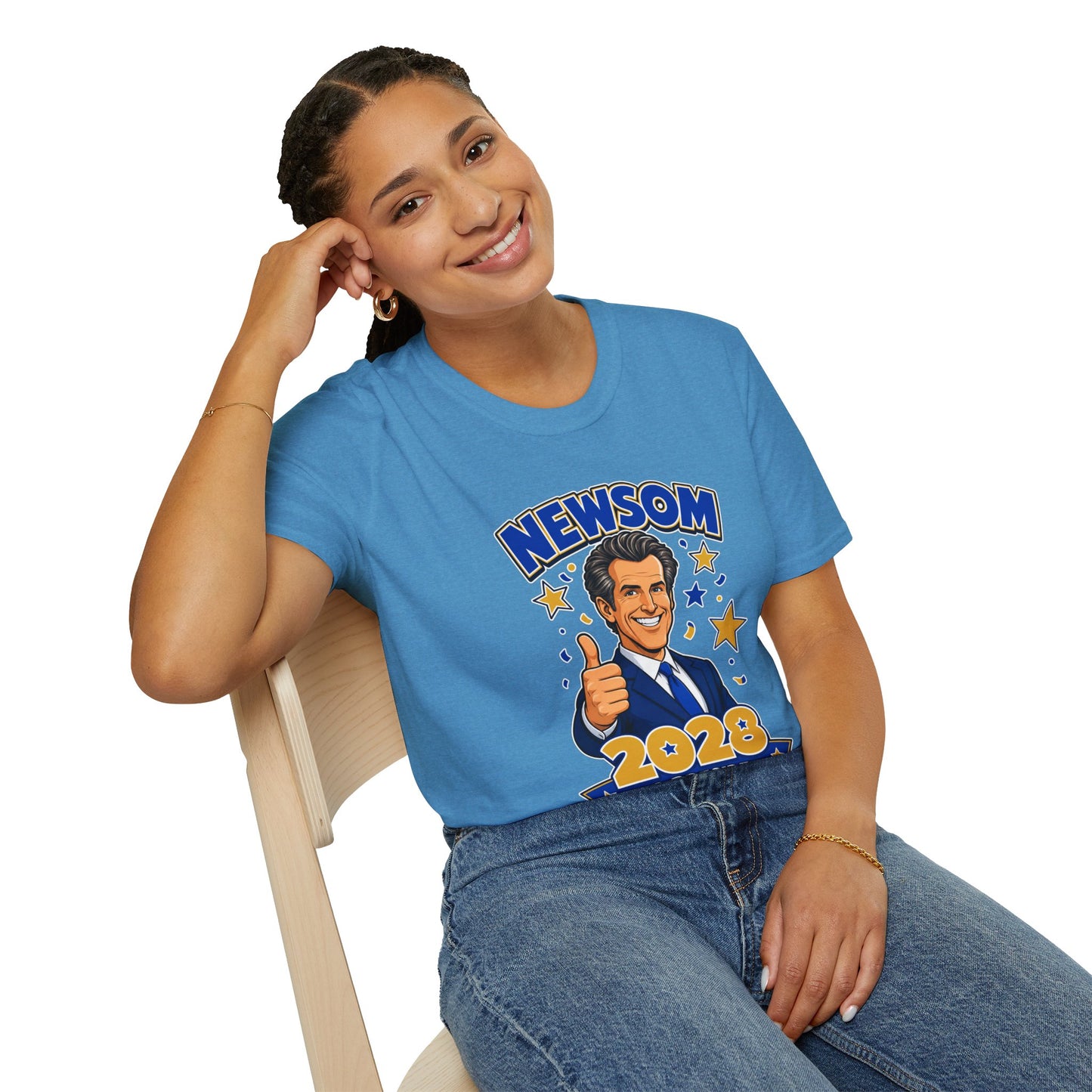 Newsom 2028 For President T-Shirt