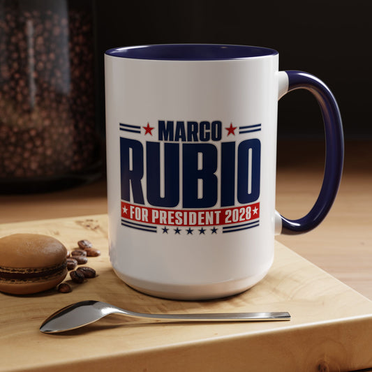 Marco Rubio For President 2028 Large Coffee Mug