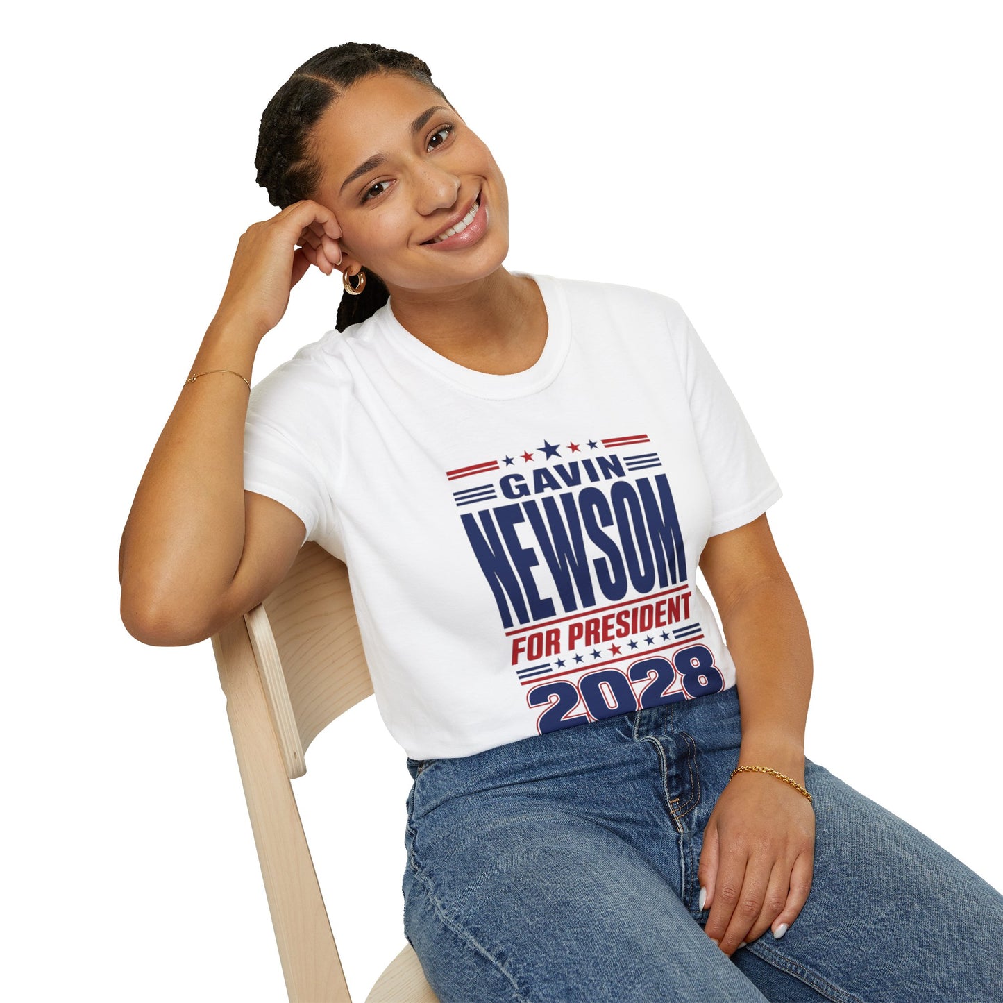 Gavin Newsom For President 2028 T-Shirt