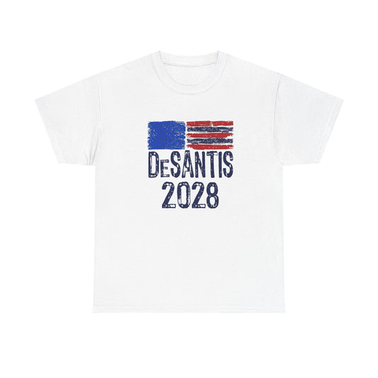 DeSantis 2028 Vintage Flag T-Shirt
