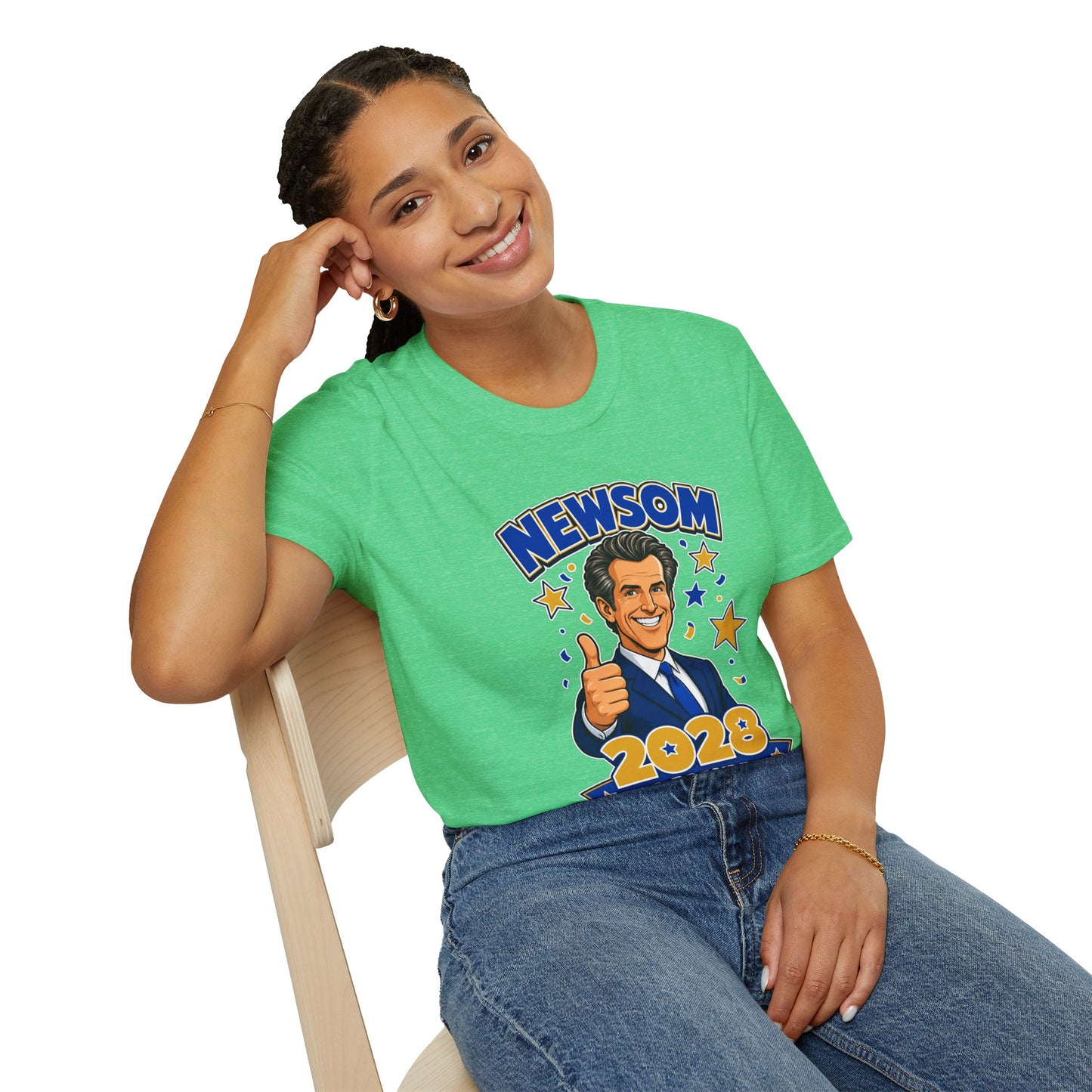 Newsom 2028 For President T-Shirt