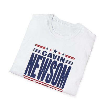 Gavin Newsom For President 2028 T-Shirt