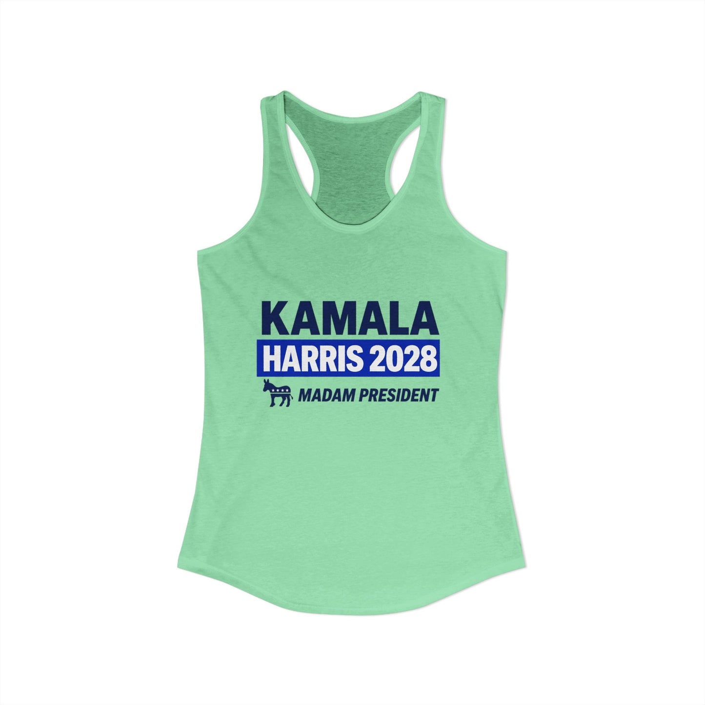 Kamala Harris 2028 Racerback Tank for Women