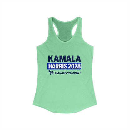 Kamala Harris 2028 Racerback Tank for Women