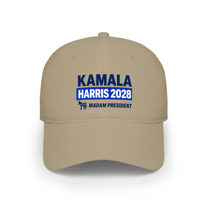 Kamala Harris 2028 Low Profile Baseball Hat