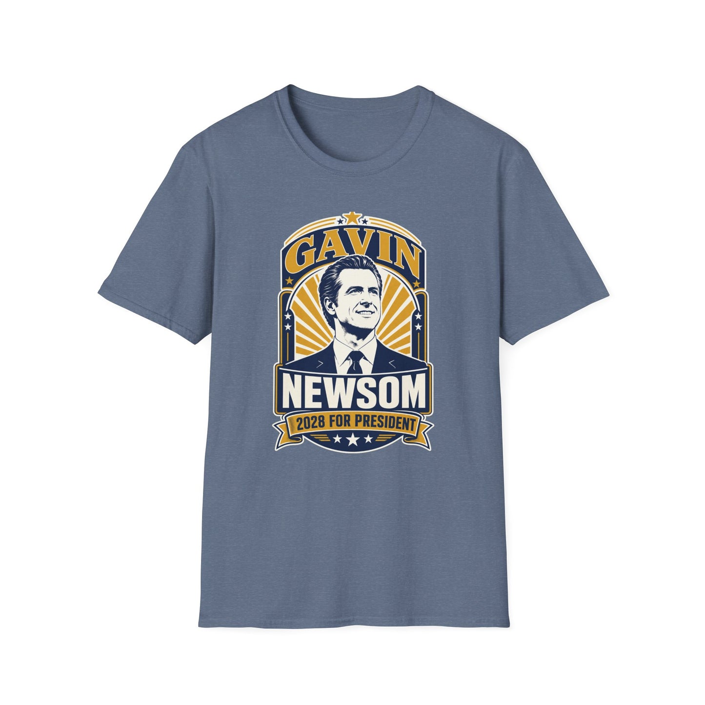 Gavin Newsom 2028 For President T-Shirt