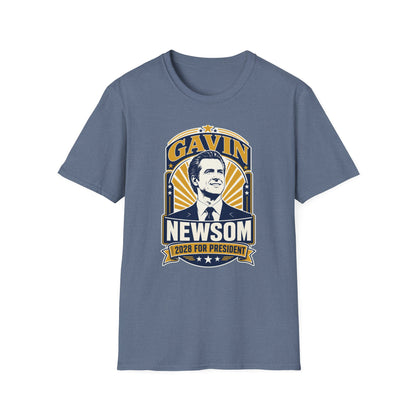 Gavin Newsom 2028 For President T-Shirt