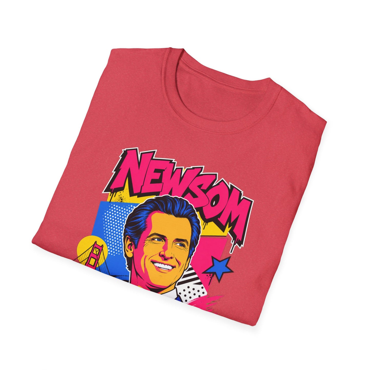 Gavin 2028 For President Pop Art Campaign T-Shirt