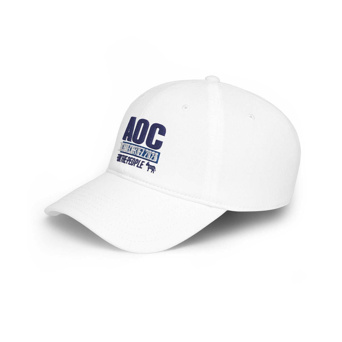 AOC 'For The People' Alexandria Ocasio-Cortez Embroidered Baseball Hat