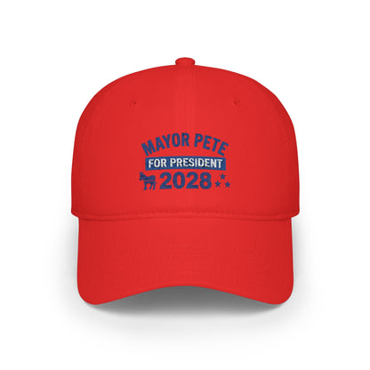 Pete Buttigieg 2028 Embroidered Baseball Hat