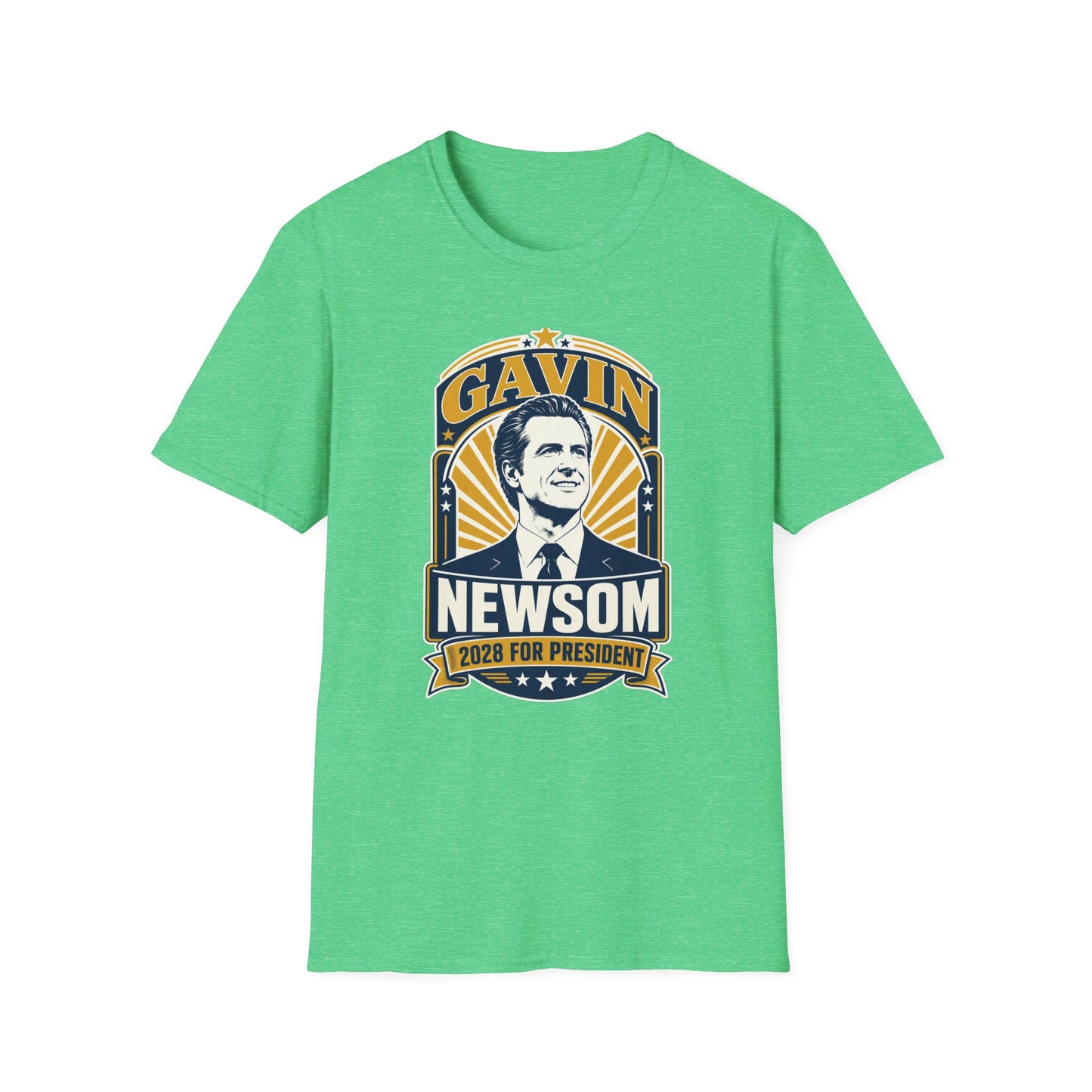Gavin Newsom 2028 For President T-Shirt