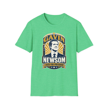 Gavin Newsom 2028 For President T-Shirt