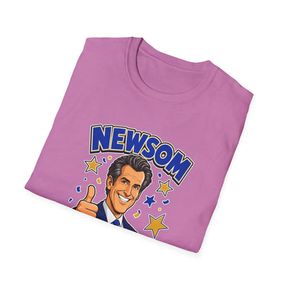 Newsom 2028 For President T-Shirt