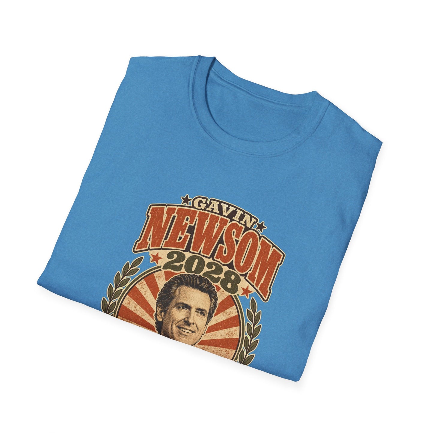 Gavin Newsom 2028 For President Vintage Campaign T-Shirt