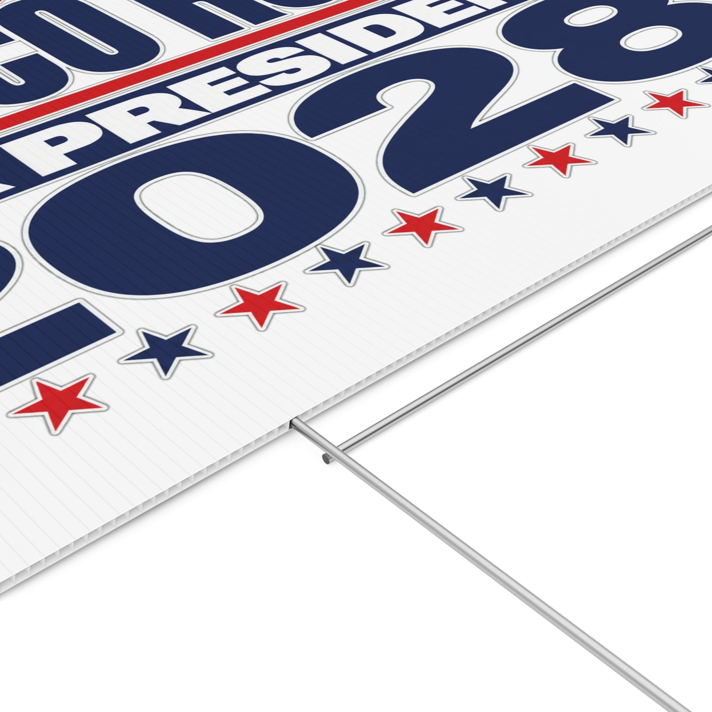 Marco Rubio 2028 Presidential Campaign Yard Sign w/Stake